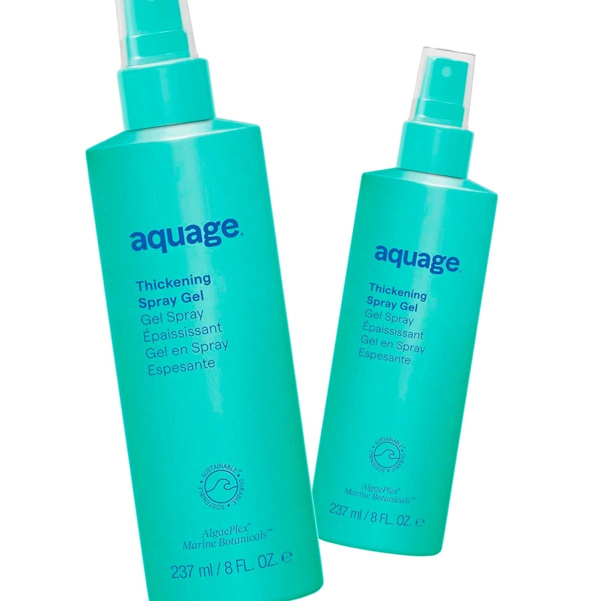 Aquage Thickening Spray Gel 8 oz - Pack of 2 - Usa Pro Hair