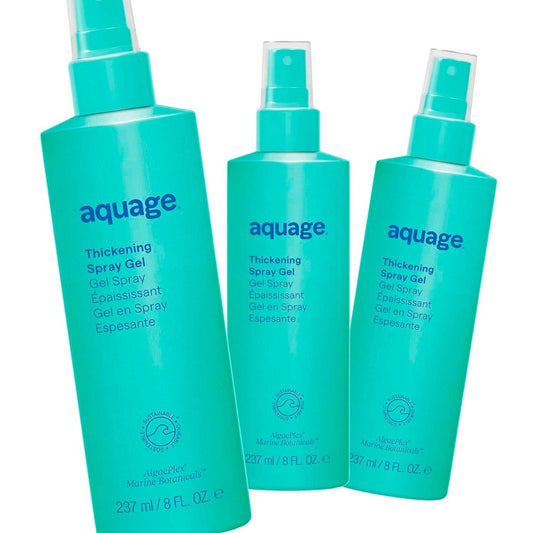 Aquage Thickening Spray Gel 8 oz - Pack of 3 - Usa Pro Hair