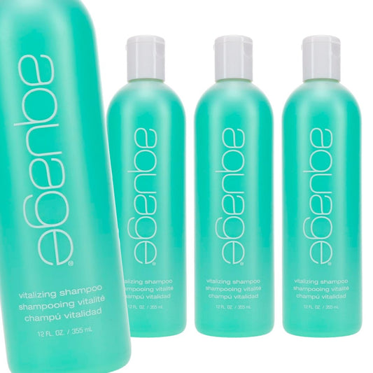Aquage Vitalizing Shampoo 12 oz - Pack of 4 - Usa Pro Hair