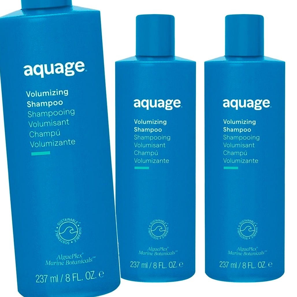Aquage Volumizing Shampoo 8 oz - Pack of 2 - Usa Pro Hair
