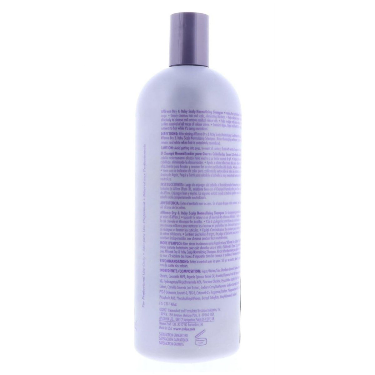 Avlon Affirm Dry and Itchy Scalp Normalizing Shampoo 32 oz - Usa Pro Hair