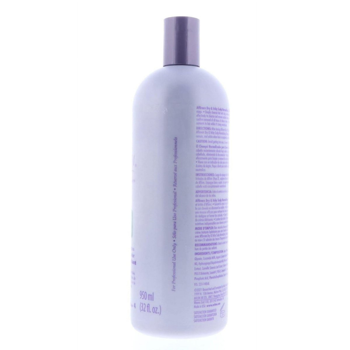 Avlon Affirm Dry and Itchy Scalp Normalizing Shampoo 32 oz - Usa Pro Hair