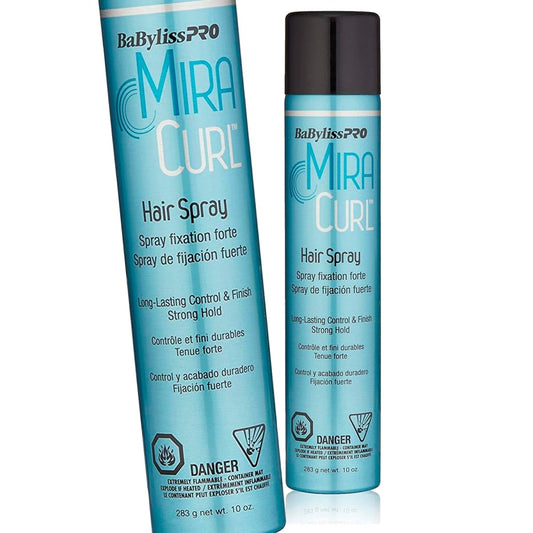 Babyliss Pro MiraCurl Hair Spray 10 oz - Pack of 2 - Usa Pro Hair
