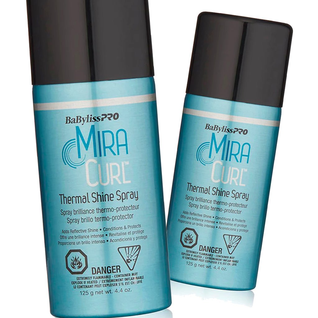 Babylisspro Miracurl Thermal Shine Hairspray 4.4 Oz - Pack of 2 - Usa Pro Hair