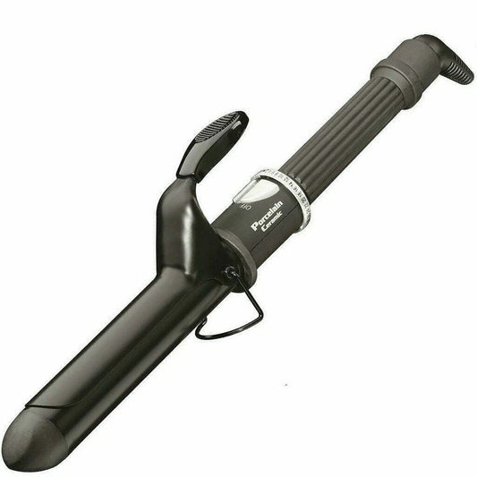 BaBylissPro Porcelain Ceramic 1.25" Spring Curling Iron - Usa Pro Hair