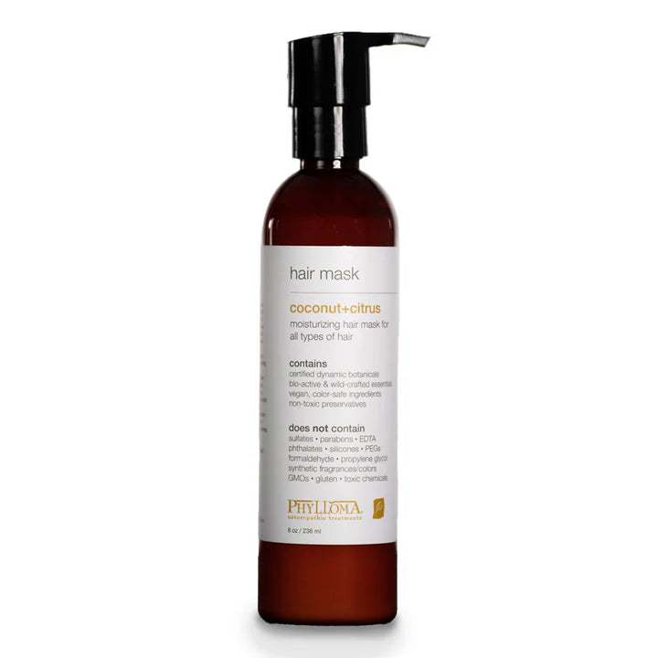 Phylloma Hair Mask | Coconut + Citrus 8oz.