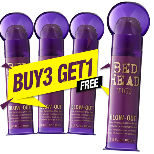 Bed Head Blow - Out Golden Illuminating Shine Cream 3.4 oz - Buy 3 Get 1 Free - Usa Pro Hair