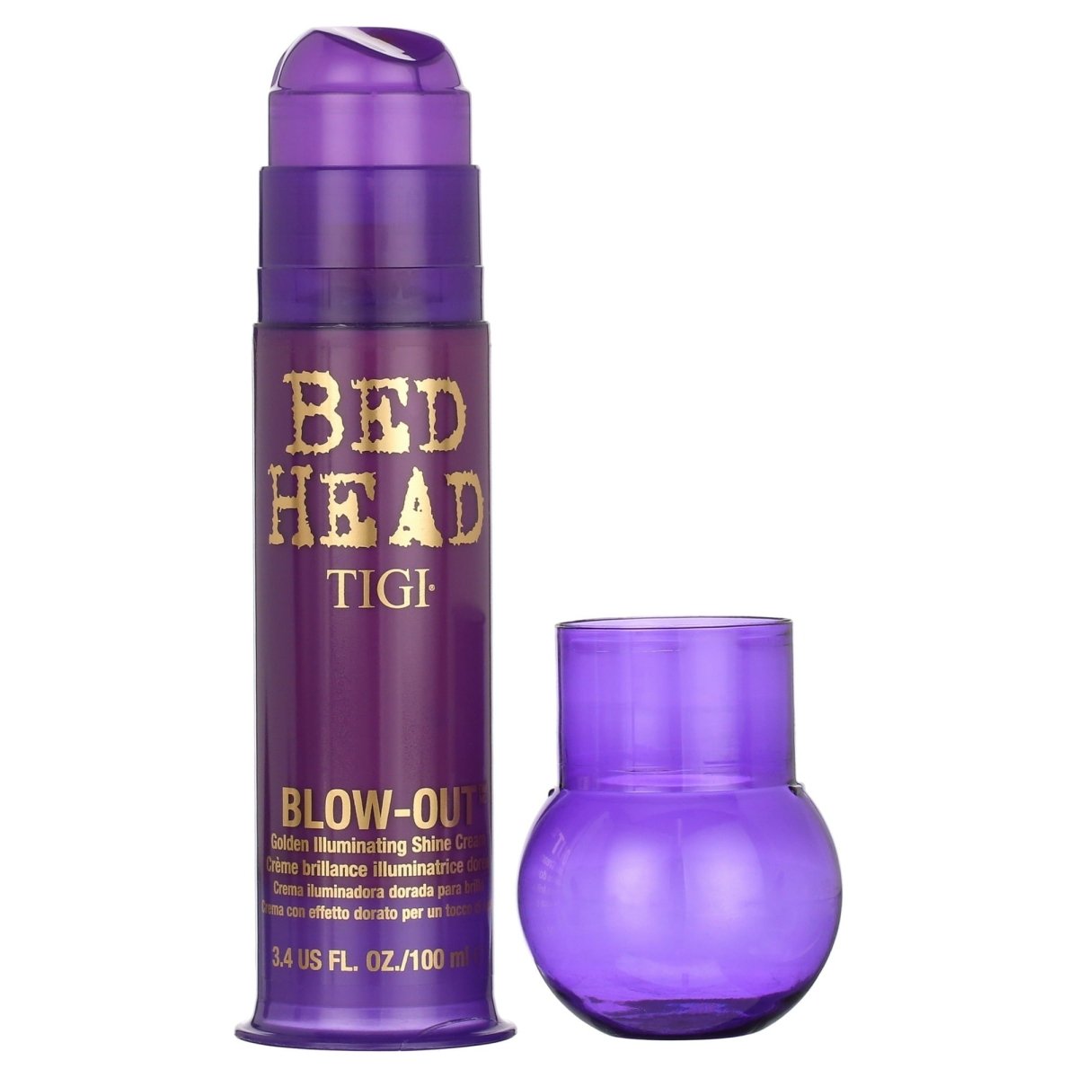 Bed Head Blow - Out Golden Illuminating Shine Cream 3.4 oz (Pack of 2) - Usa Pro Hair