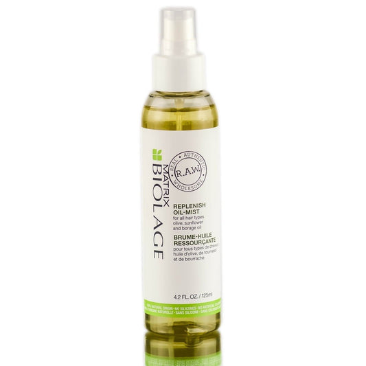 Biolage Raw Replenish Oil Mist by Matrix for Unisex 4.2 oz - Usa Pro Hair