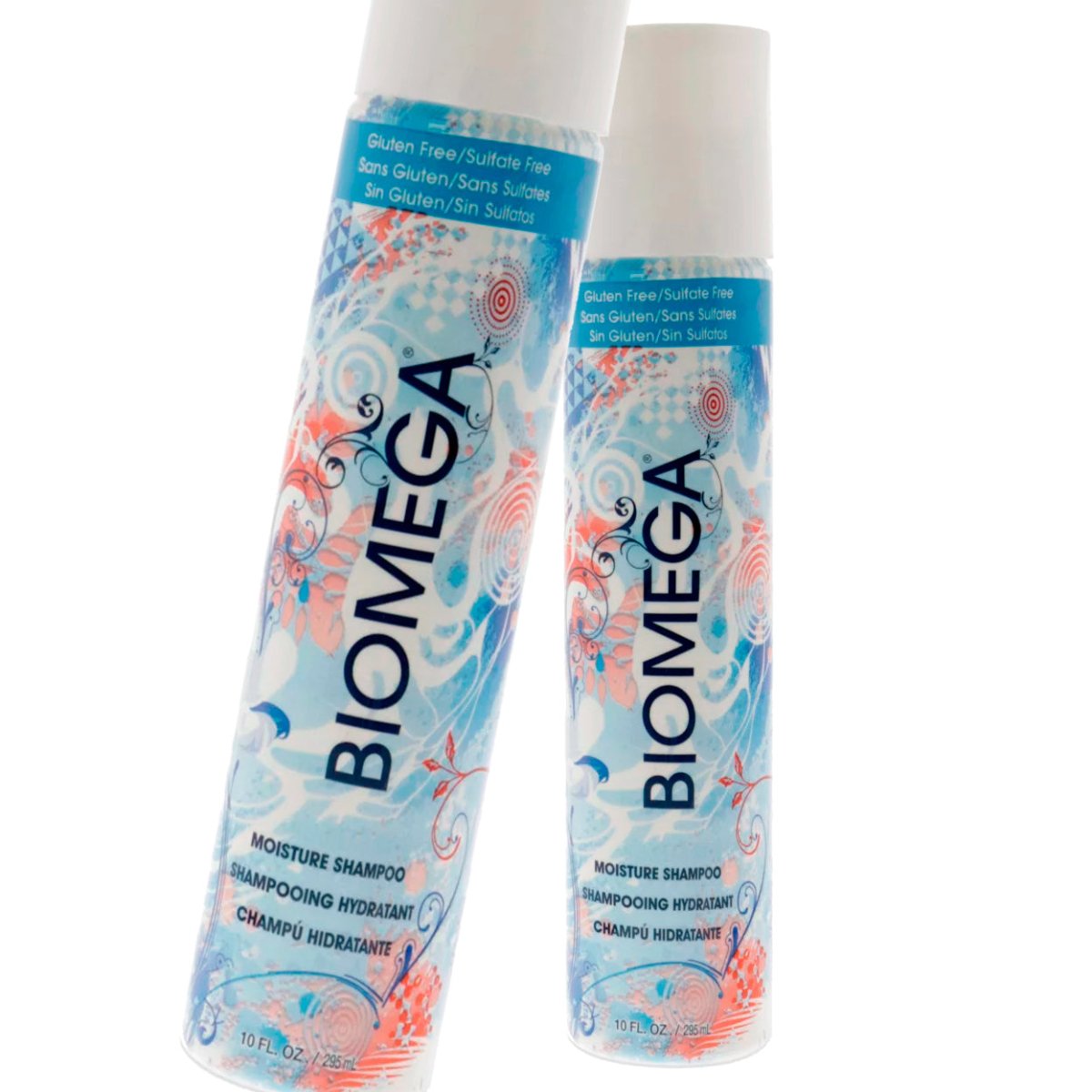 Biomega Moisture Shampoo 10 oz - Pack of 2 - Usa Pro Hair