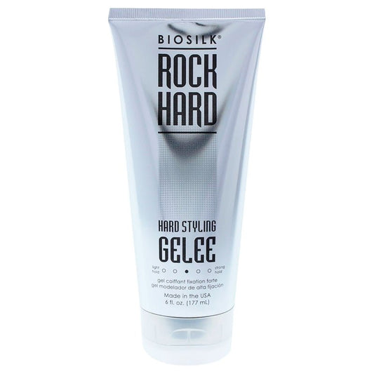 Biosilk Rock Hard Gel Unisex 6oz - Usa Pro Hair