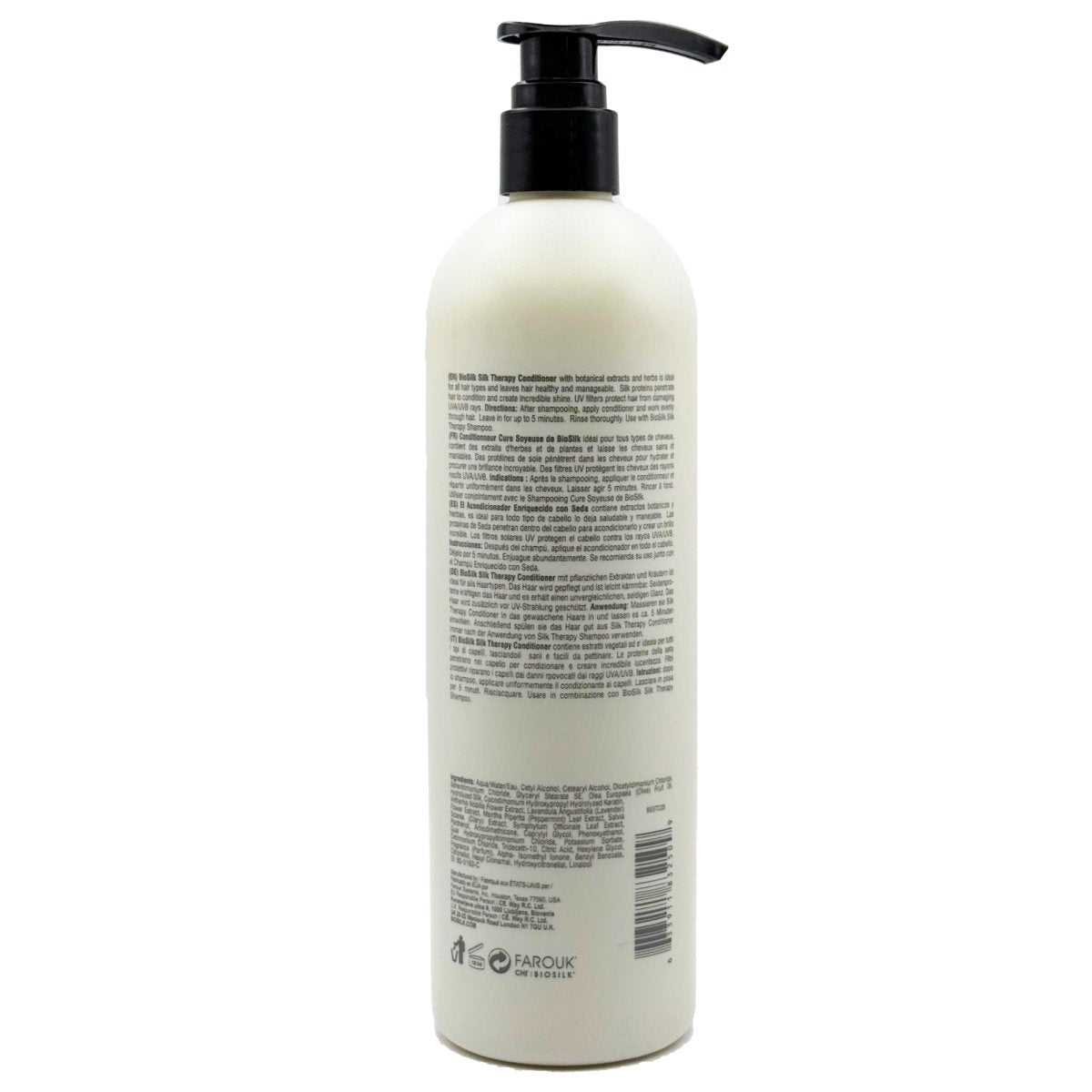 Biosilk Silk Therapy Conditioner 25 oz - Usa Pro Hair