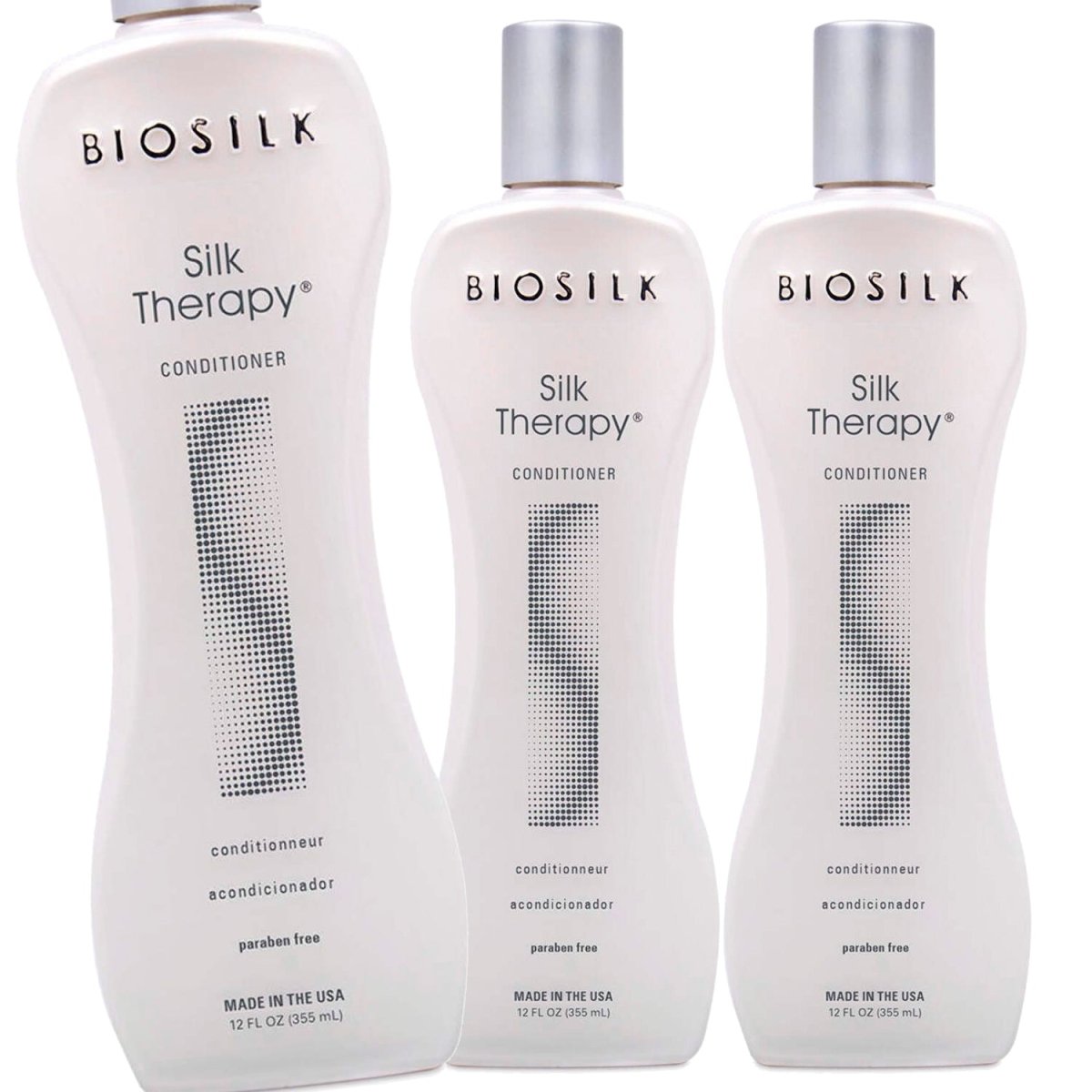 BioSilk Silk Therapy Conditioner 7oz - Pack of 3 - Usa Pro Hair