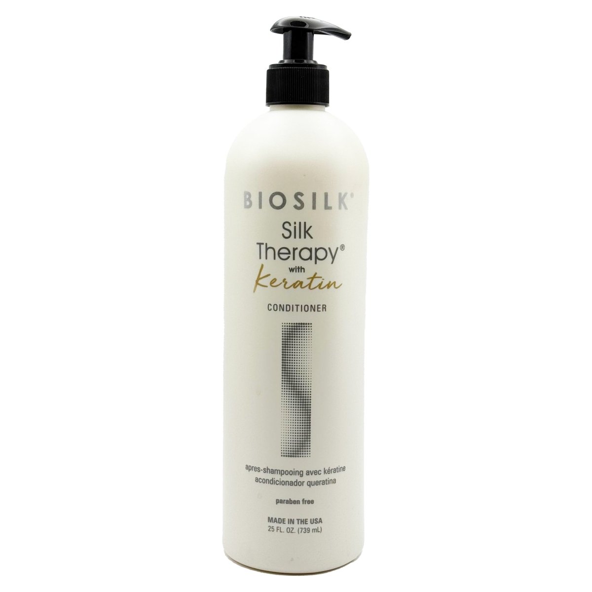 Biosilk Silk Therapy w/ Keratin Conditioner 25 oz - Usa Pro Hair