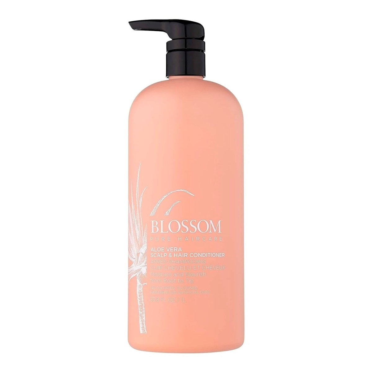 Blossom Pure Haircare Aloe Vera Scalp & Hair Conditioner 33.8 oz - Usa Pro Hair