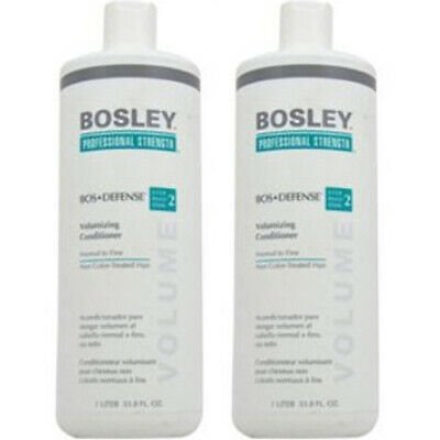 Bos - Defense Volumizing Conditioner 33.8 oz - Pack of 2 - Usa Pro Hair