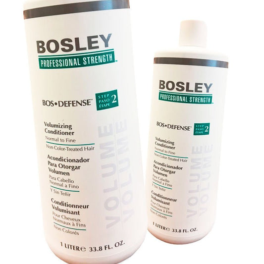 Bosley Professional Strength Bos Defense Volumizing Conditioner 33.8oz - Pack of 2 - Usa Pro Hair