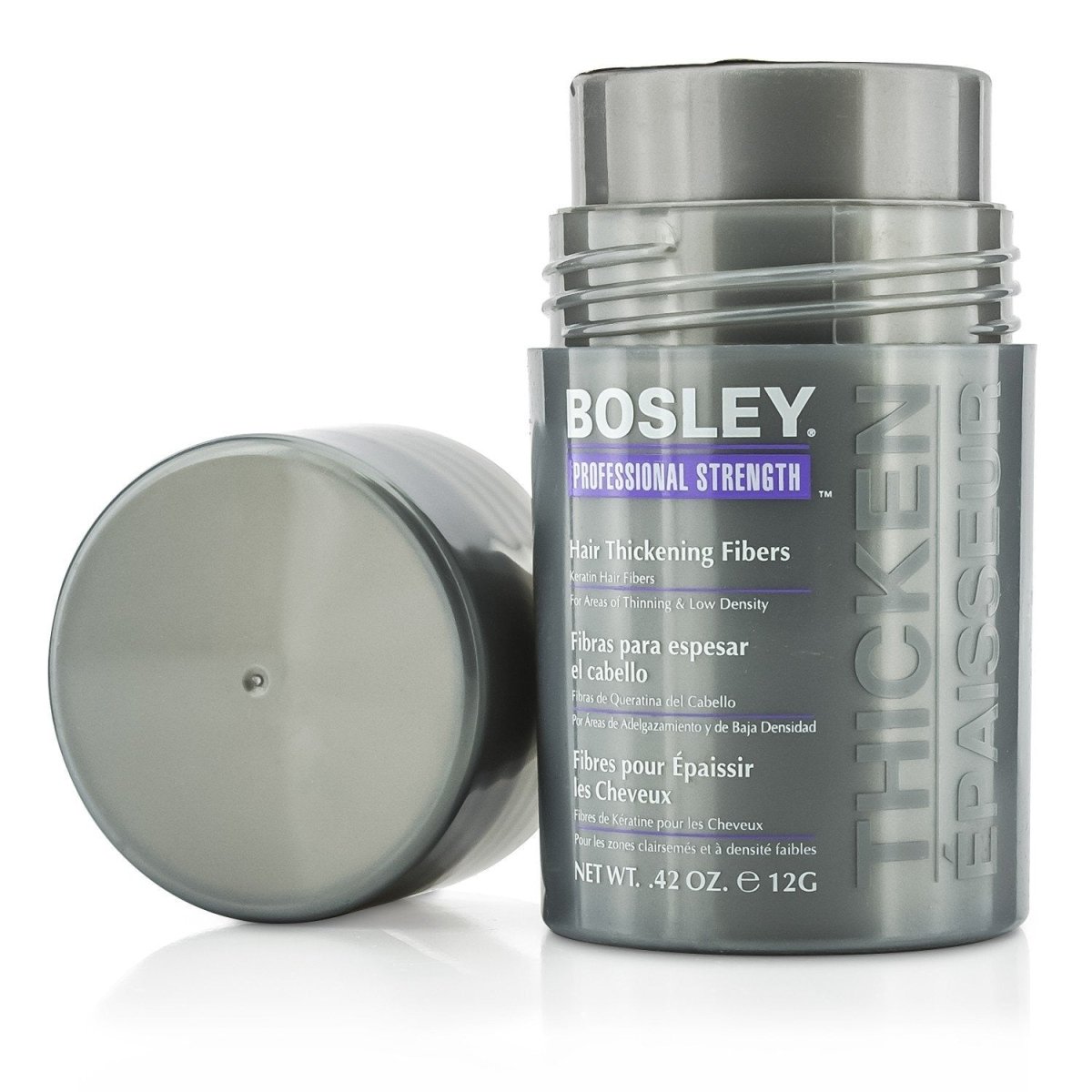 Bosley Professional Strength Hair Thickening Fibers 0.4 Oz - Usa Pro Hair