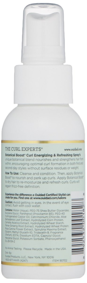 Botanical Boost Curl Energizing & Refreshing Spray 2.5oz - Usa Pro Hair