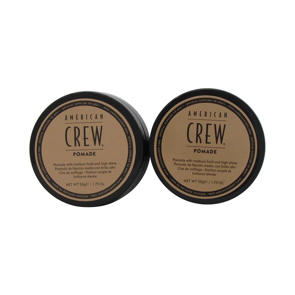 Bundle - 2 Items : American Crew Pomade, 1.75 Oz (Pack of 2) - Usa Pro Hair