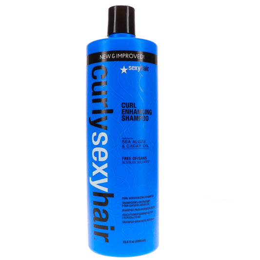 Curly SexyHair Curl Enhancing Shampoo Curly Hair 33.8oz