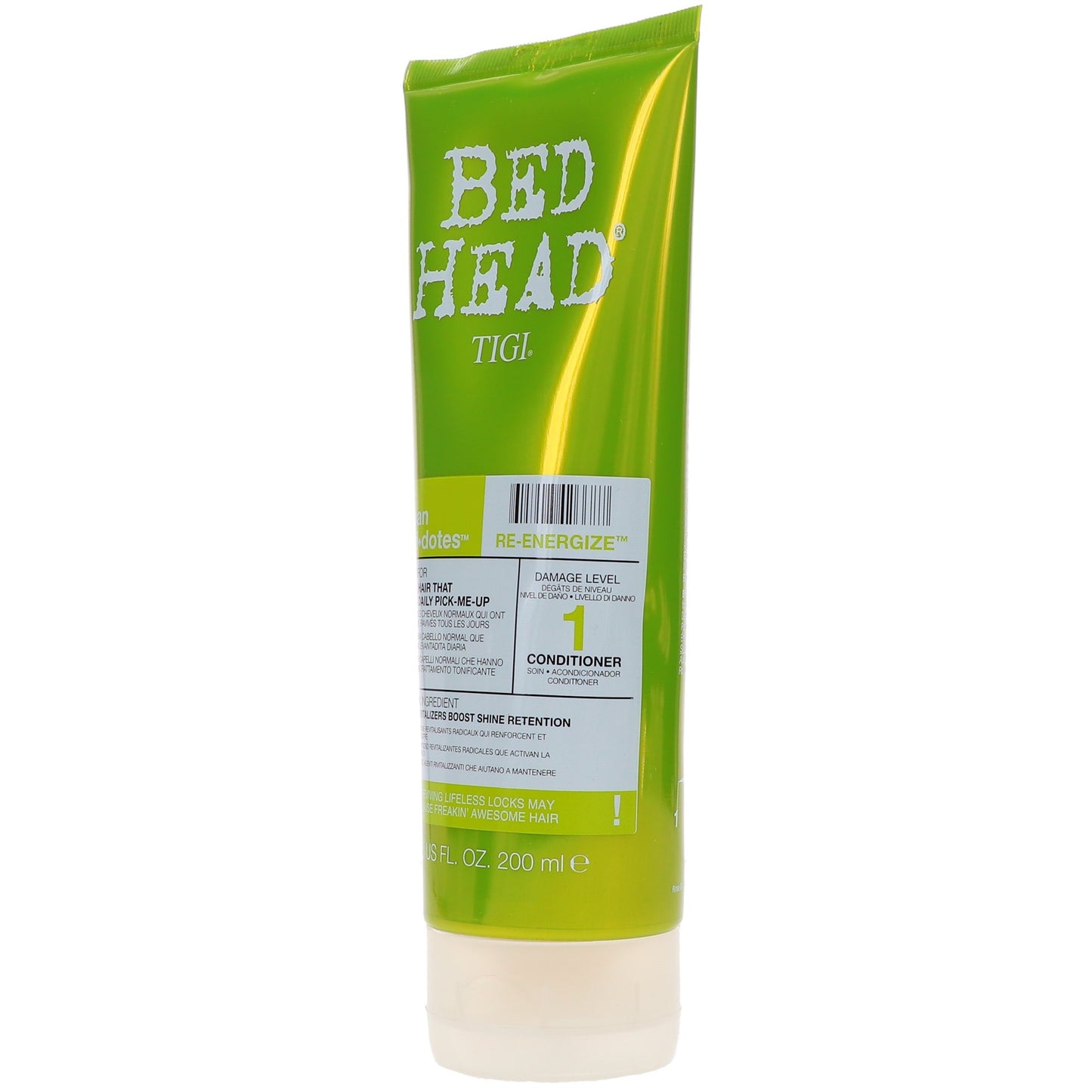 Tigi Bed Head Re-Energize Strengthening, Shine-Enhancing Conditioner 6.76 Oz