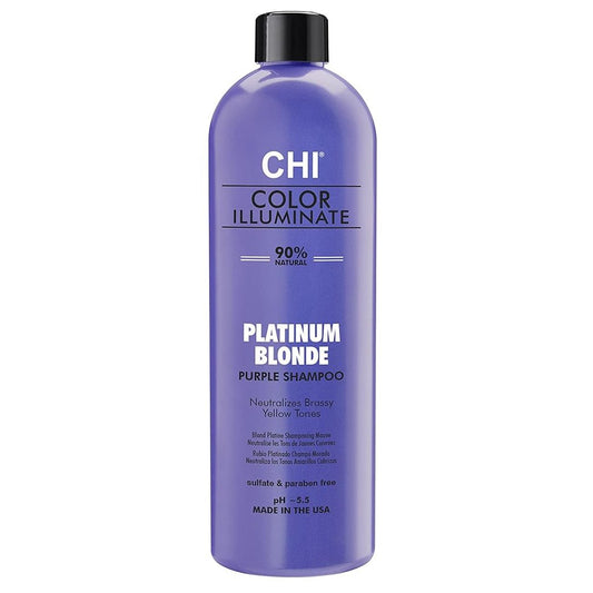 CHI Color Illuminate Shampoo Platinum Blonde, 25 Oz - Usa Pro Hair