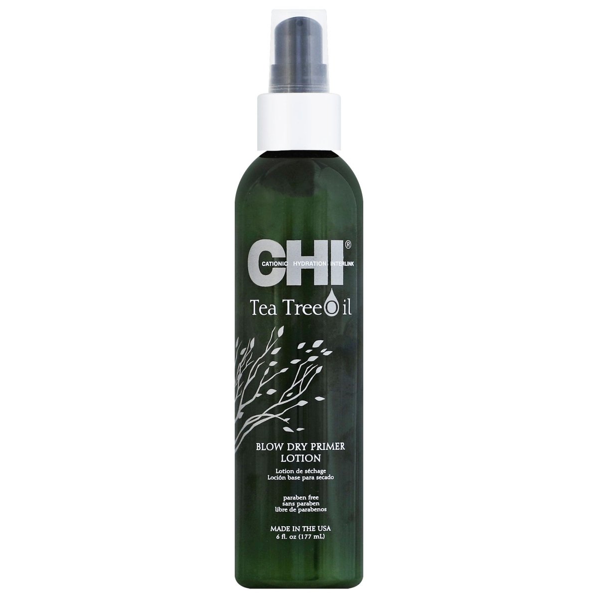 CHI Tea Tree Oil Blow Dry Primer Lotion 6 oz - Usa Pro Hair