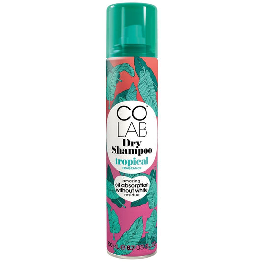 COLAB Dry Shampoo Tropical Fragrance, 6.7 oz - Usa Pro Hair