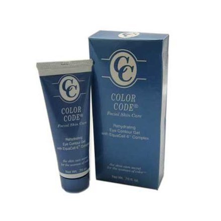 Color Code Facial Skin Care Rehydrating Eye Contour Gel – .70 fl. oz. - Usa Pro Hair