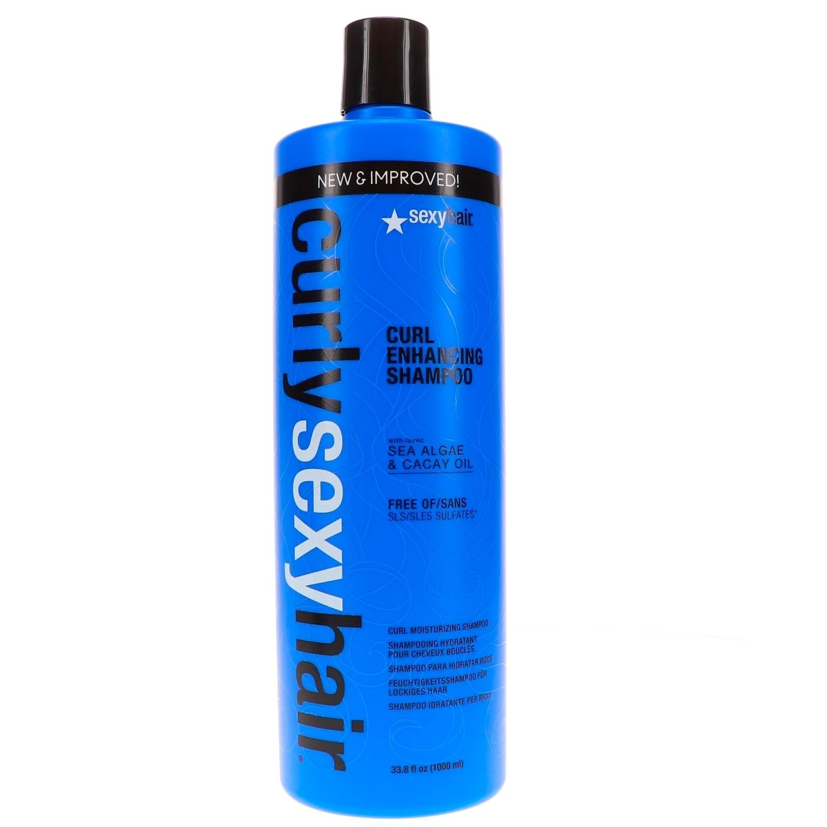 Curly Sexy Hair Curl Enhancing Shampoo Curly Hair 33.8oz - Usa Pro Hair