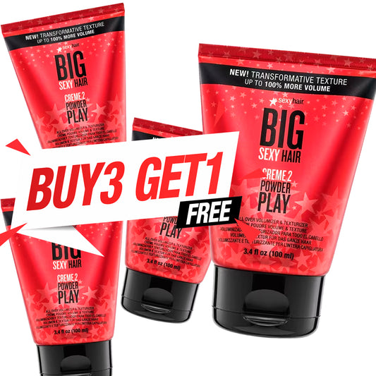 Big Sexy Hair Creme 2 Powder Play All Over Volumizer & Texturizer 3.4 oz - Buy 3 Get 1 Free