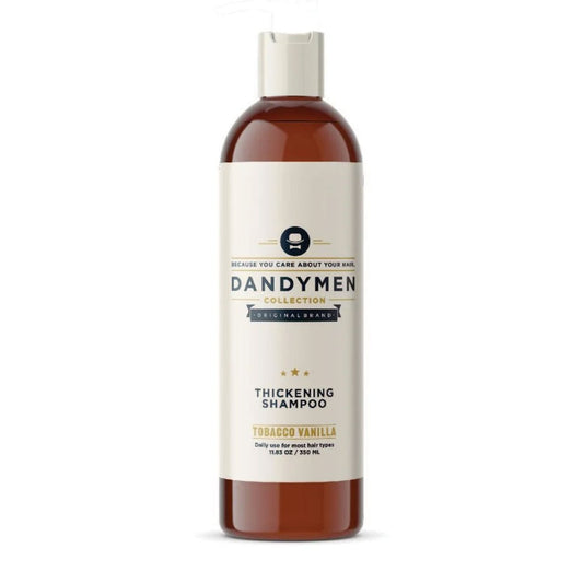 Dandymen Collection Men's Thickening Shampoo, Tobacco Vanilla, 11.83oz - Usa Pro Hair