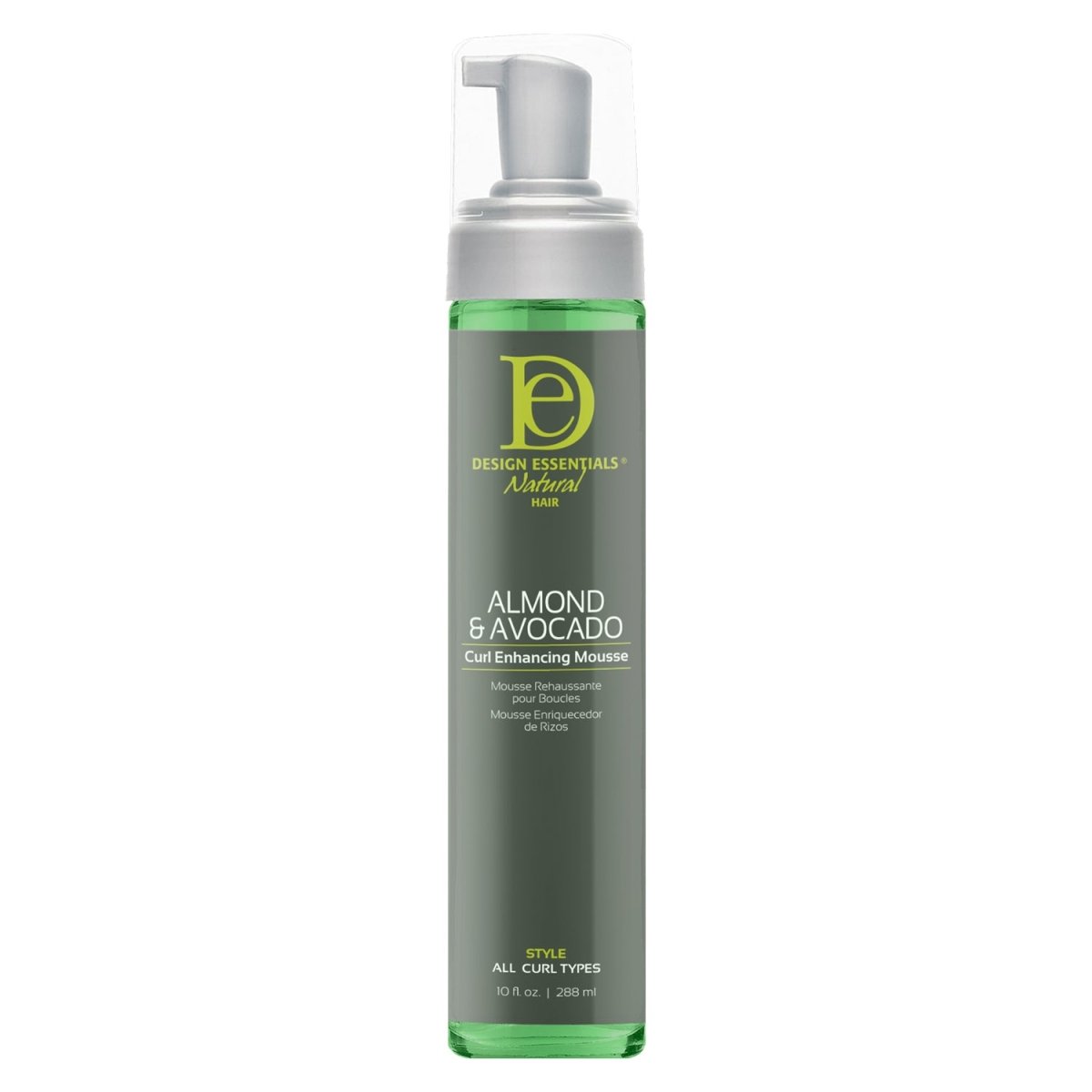 Design Essentials Almond & Avocado Curl Enhancing Mousse 10 fl oz., Unisex - Usa Pro Hair