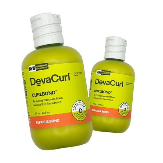 DevaCurl Curlbond Re - Coiling Treatment Mask 236ml/8oz - Pack of 2 - Usa Pro Hair