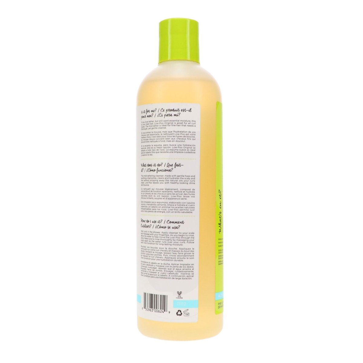 DevaCurl Low Poo Original Mild Lather Cleanser 12 oz - Usa Pro Hair