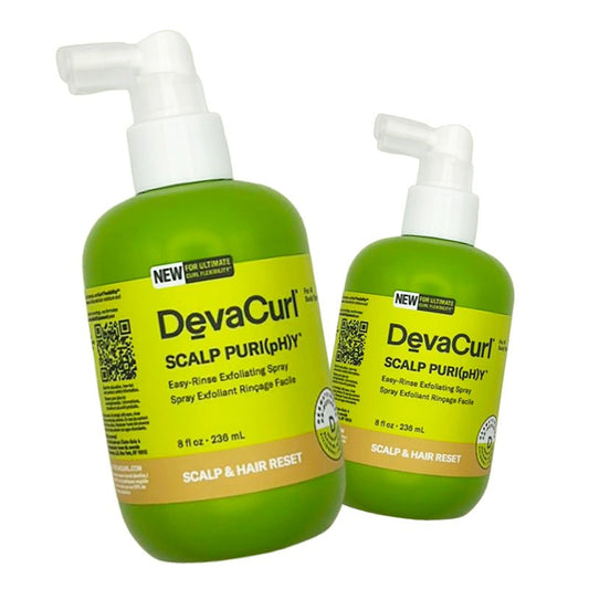 DevaCurl Scalp Puriphy Spray Hair Spray 8 oz - Pack of 2 - Usa Pro Hair