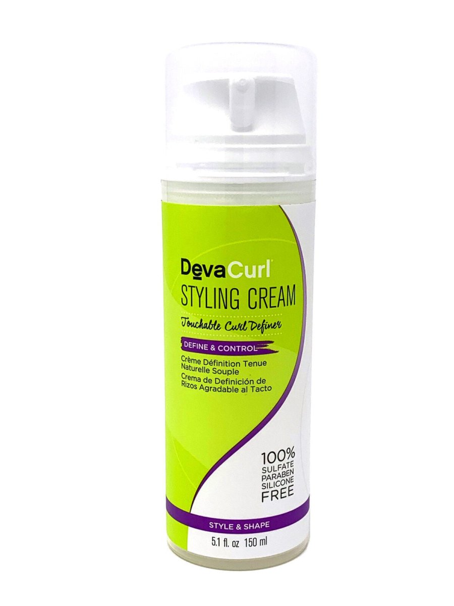 DevaCurl Styling Cream, Define and Control, Touchable Hold, 5.1 - Usa Pro Hair