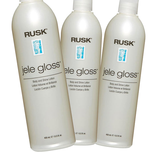 Rusk Designer Jele Gloss Bodifying Lotion 13.5 Oz (Pack of 3)