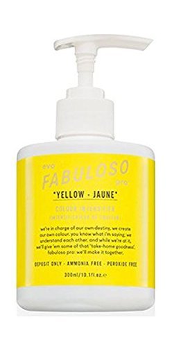Evo Fabuloso Pro Yellow Colour Intensifier 10 oz/300ml - Usa Pro Hair