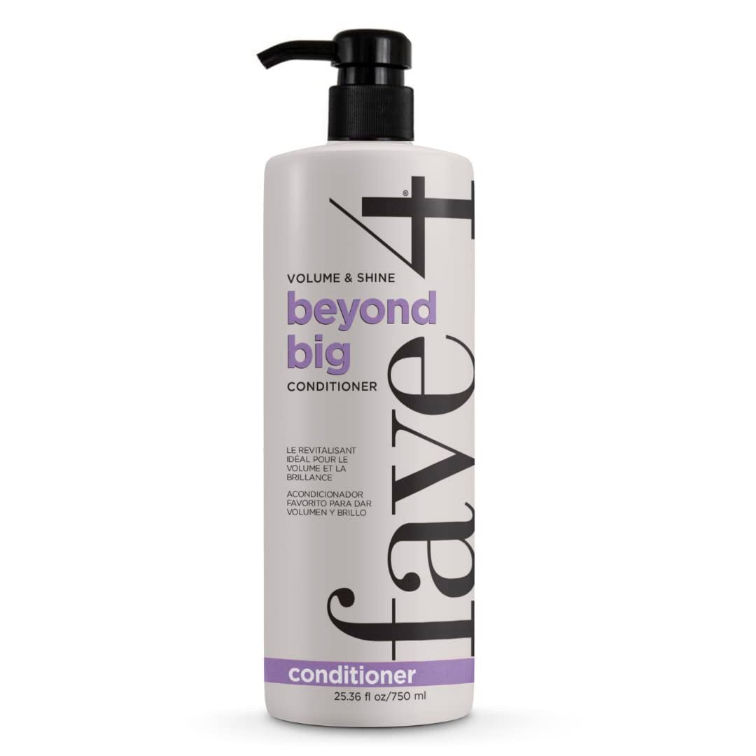 fave4 Beyond Big Volume & Shine Conditioner for Bigger, Fuller Styles 25.36 oz - Usa Pro Hair