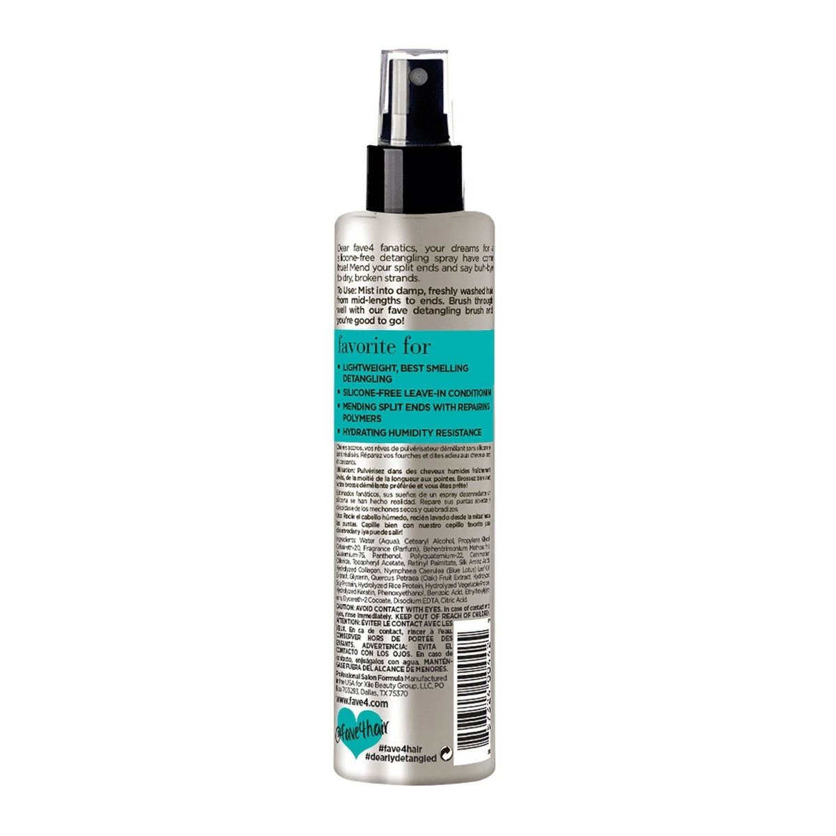 fave4 Dearly Detangled Conditioning Mist 7.20 oz - Usa Pro Hair