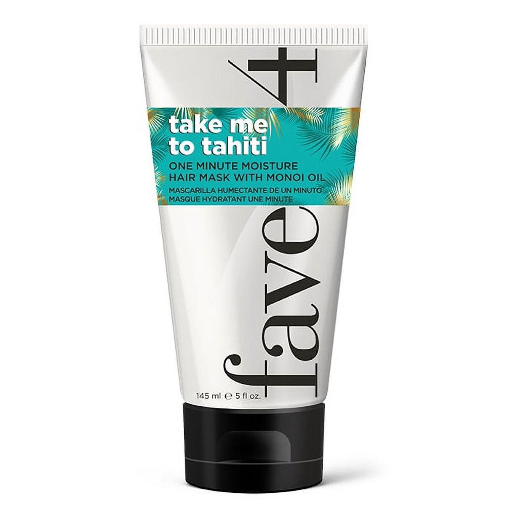 fave4 Take Me To Tahiti - One Minute Moisture Mask 5 oz - Usa Pro Hair