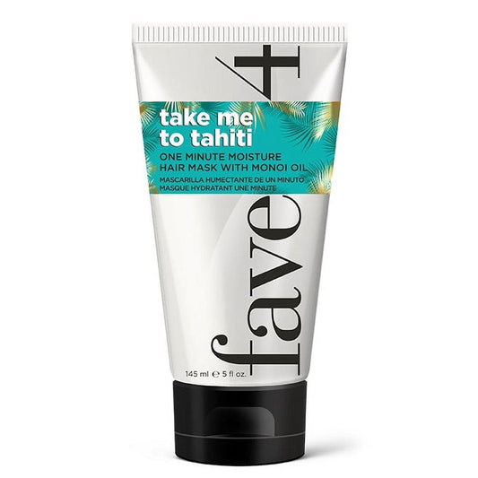 fave4 Take Me To Tahiti - One Minute Moisture Mask 5 oz - Usa Pro Hair