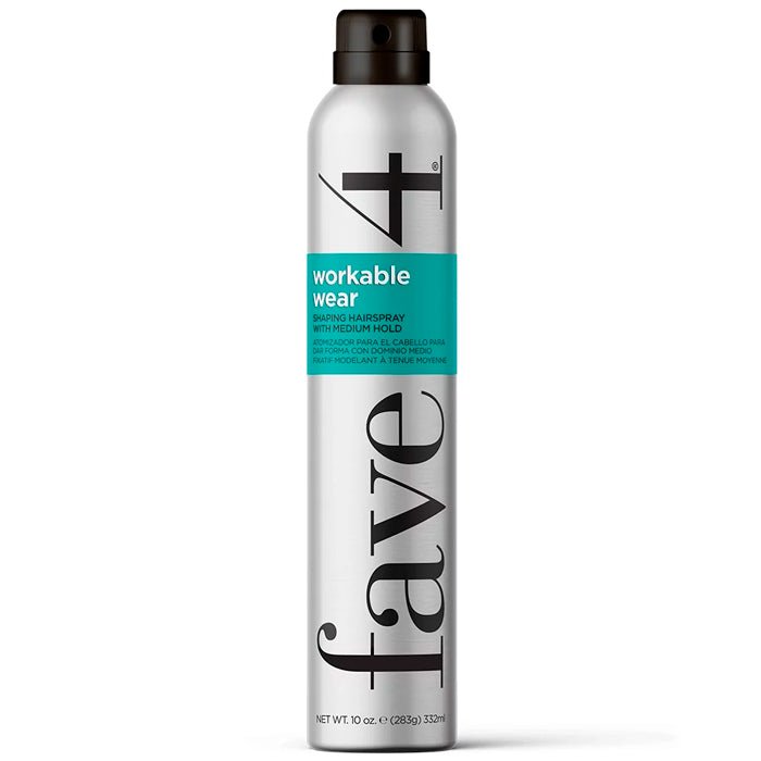 Fave4 Workable Wear Shaping Hairspray 10 oz - Usa Pro Hair