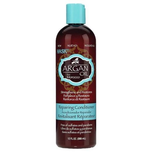 HASK Argan Oil Repairing Conditioner, 12 Ounce - Usa Pro Hair