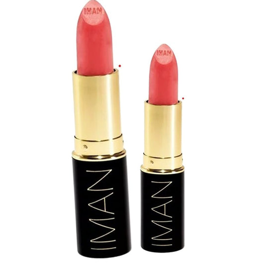 IMAN Luxury Moisturizing Lipstick, Hot 0.13oz Pack of 2 - Usa Pro Hair