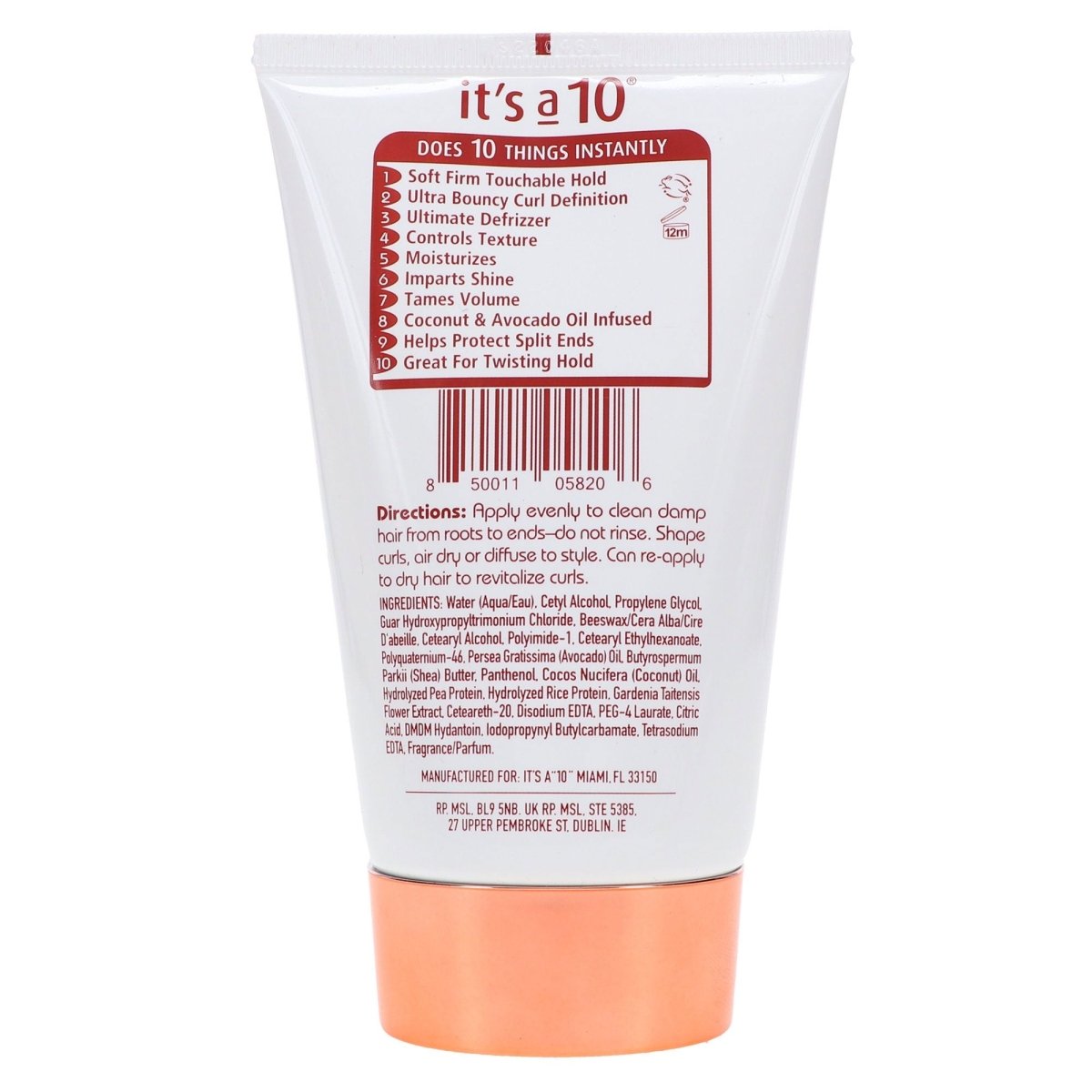 It's a 10 Coily Miracle Curl Cream 4 oz - Usa Pro Hair