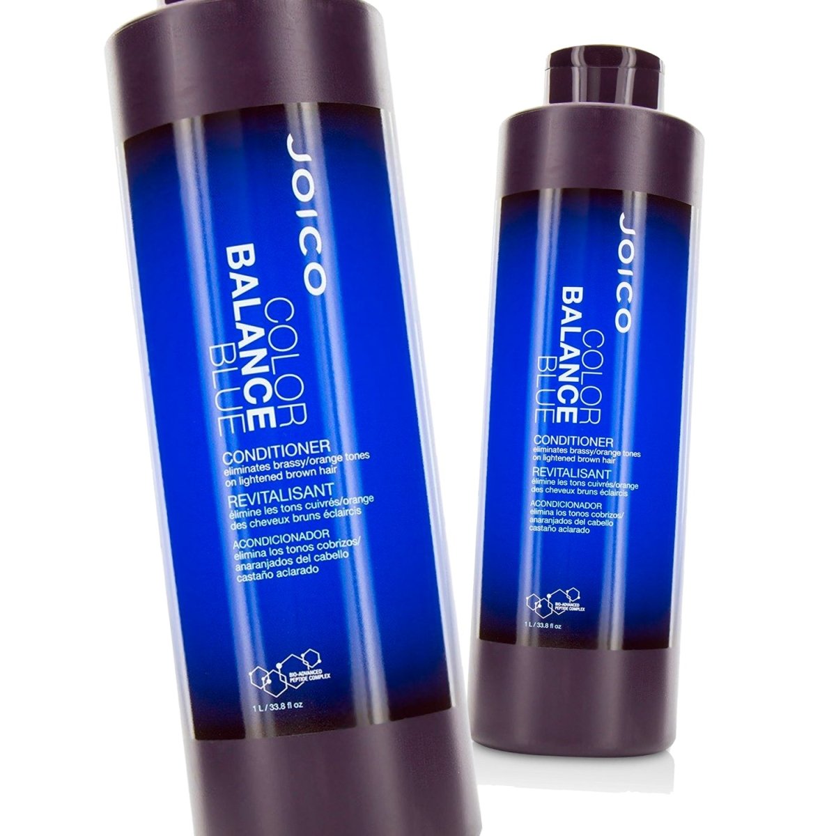 JOICO Color Balance Blue Conditioner 33.8 oz - Pack of 2 - Usa Pro Hair