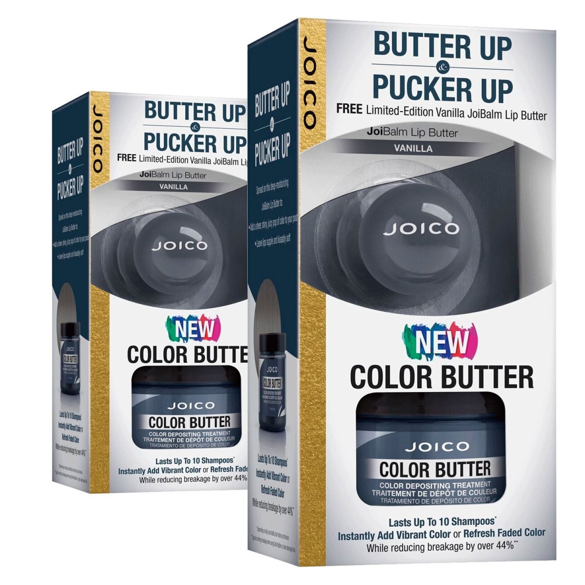 Joico Color Intensity Color Butter Titanium, Lip Butter - Pack of 2 - Usa Pro Hair